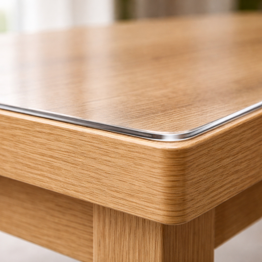 Elastyczne szkło 1,5 mm błyszczące na stół