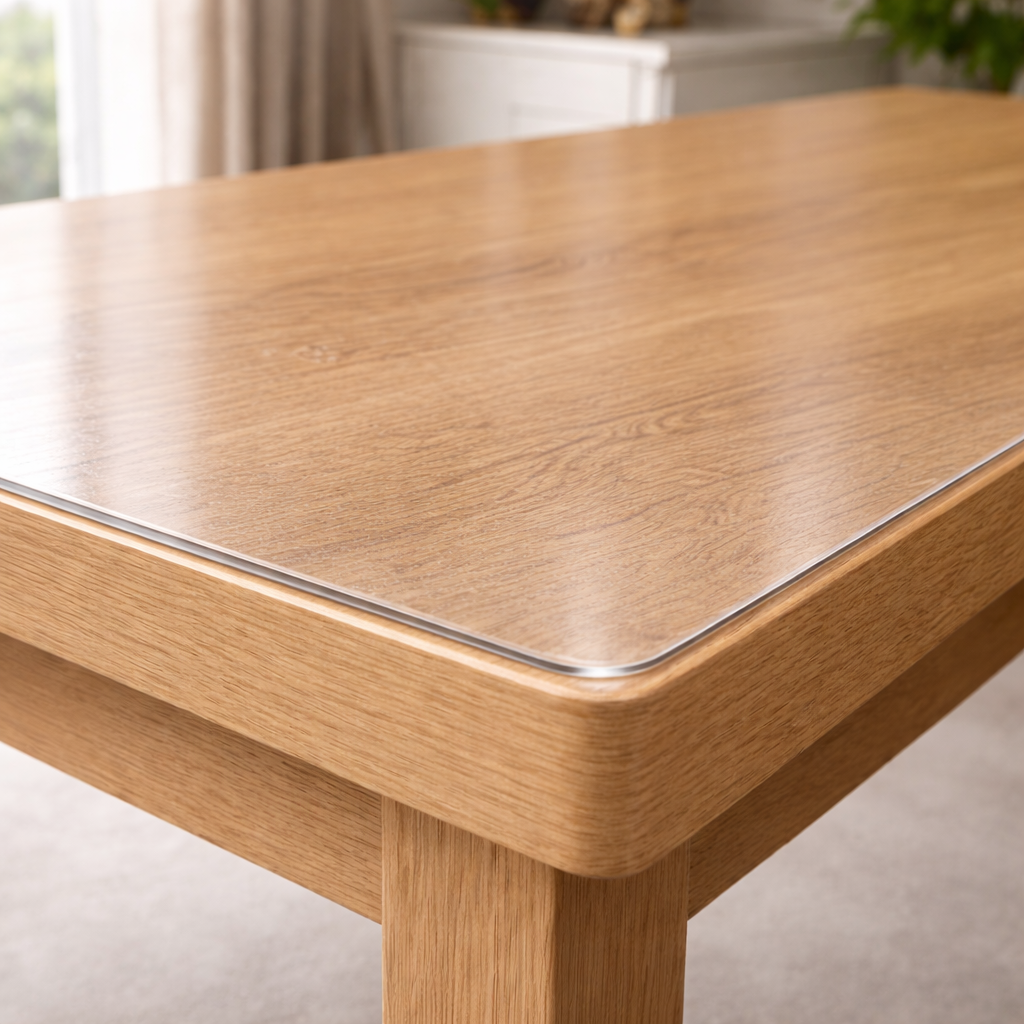 Elastyczne szkło 1,5 mm błyszczące na stół