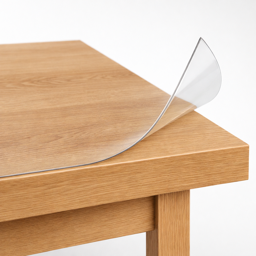 Elastyczne szkło 1,5 mm błyszczące na stół