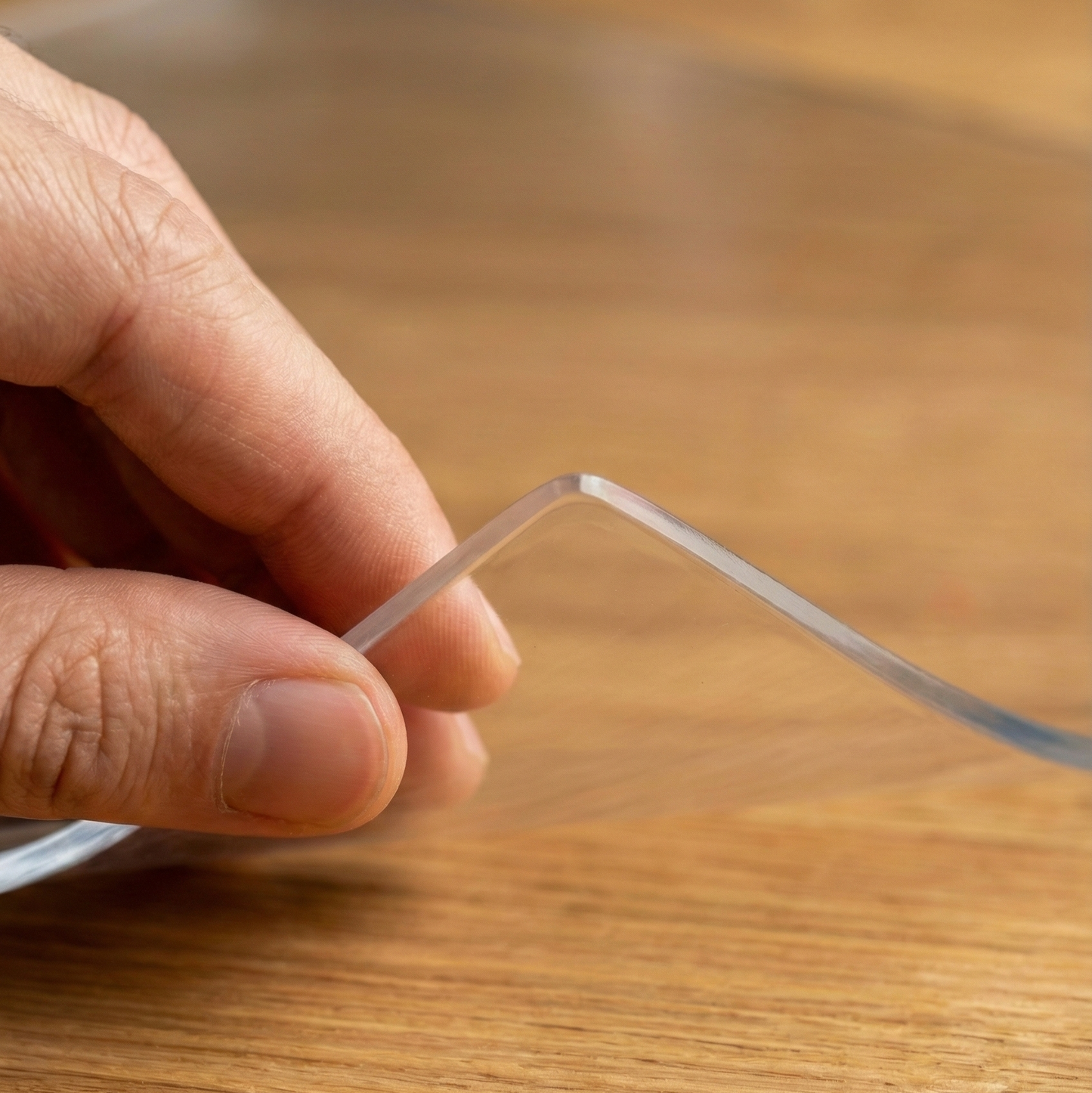 Elastyczne szkło 1,5 mm błyszczące na stół