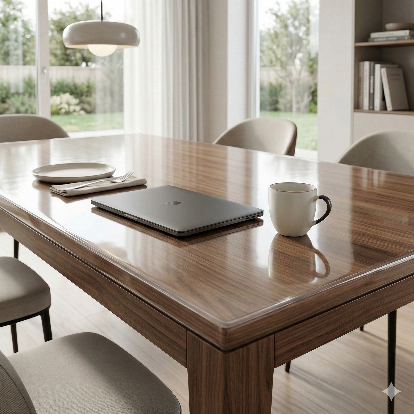 Elastyczne szkło 2 mm błyszczące na stół